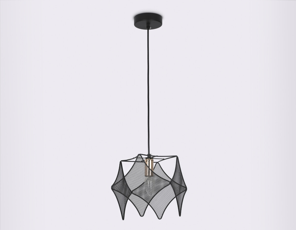 TR8421 BK/GD черный/золото E14 max 40W D285*1000 — изображение 4