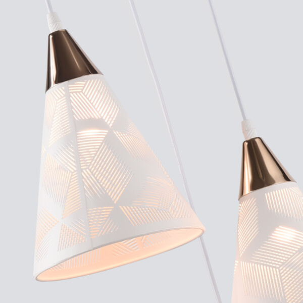 TR8433/3 WH/FGD белый/золото E27/3 max 40W D360*800