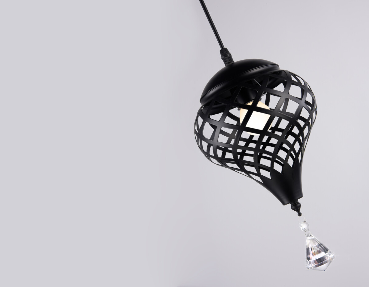 TR8442 BK черный E27 max 40W D170*800 — изображение 2