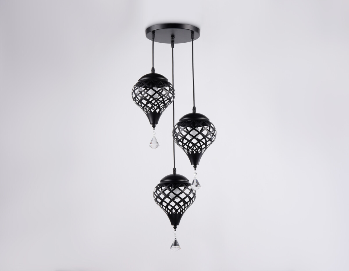 TR8444/3 BK черный E27/3 max 40W D350*800 — изображение 4