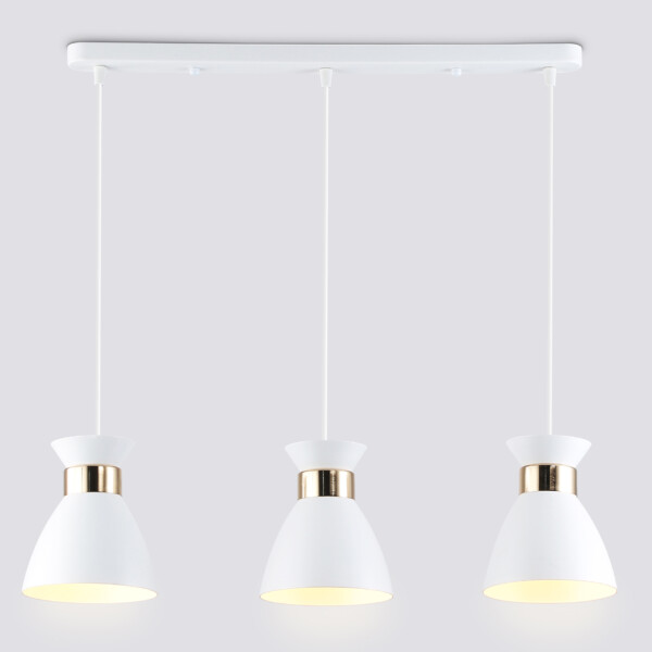 TR8466/3 WH/FGD белый/золото E27/3 max 60W 550*135*1000