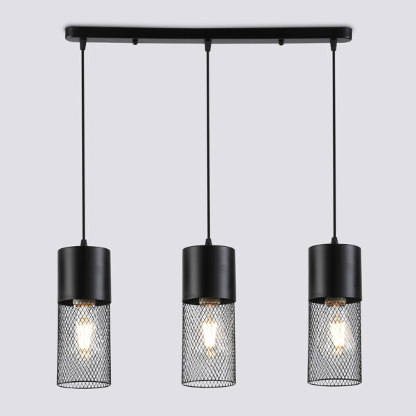 TR8501/3 BK черный E27/3 max 60W 550*100*1000