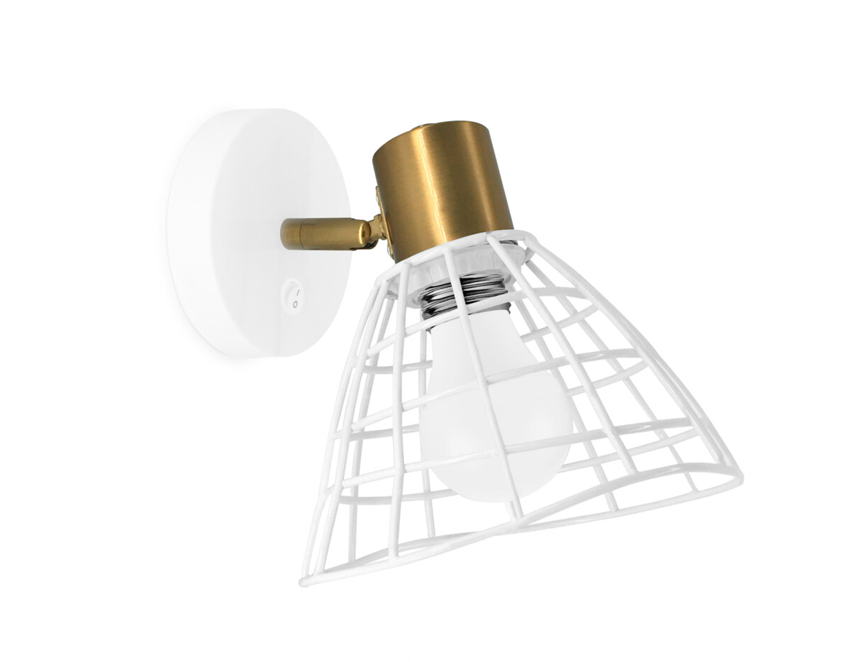 TR8600_1 TR8600 WH/GD белый/золото E27 max 40W 154*145*205 — изображение 1