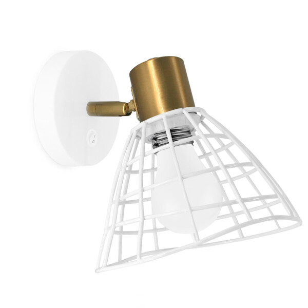 TR8600 WH/GD белый/золото E27 max 40W 154*145*205