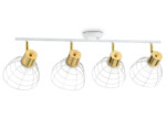 TR8603/4 WH/GD белый/золото E27*4 max 40W 465*154*230 — изображение 2
