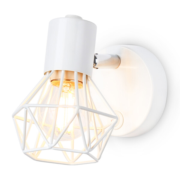 TR8626 WH/CH белый/хром E27 max 40W 115*91*150