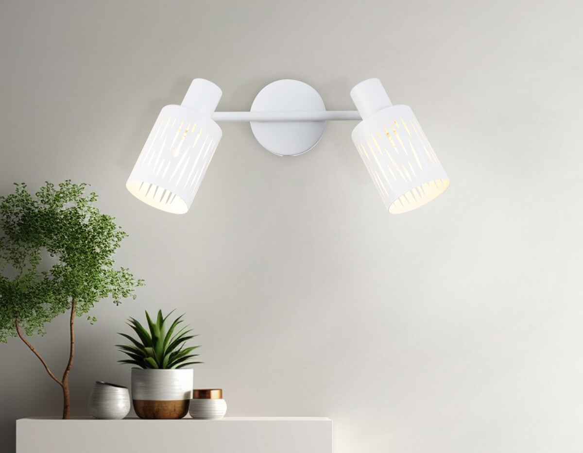 TR8664/2 WH белый E14/2 max 60W 360*100*190 — изображение 4