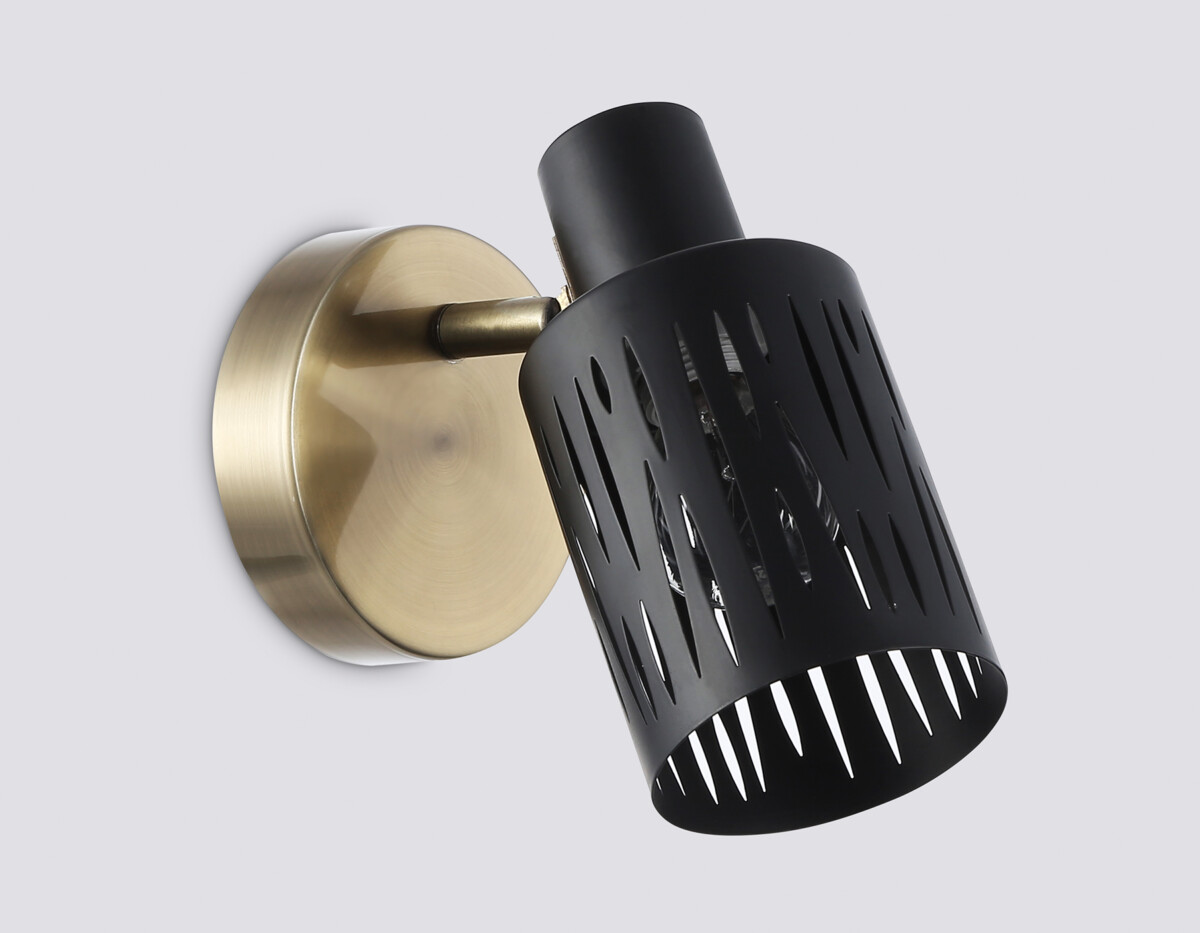 TR8667 BK/SB чёрный/бронза E14 max 60W 180*100*150 — изображение 2