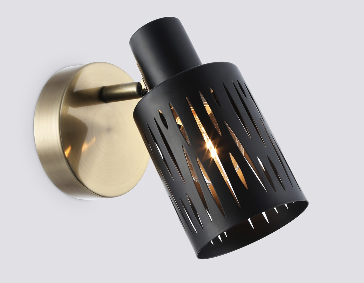 TR8667 BK/SB чёрный/бронза E14 max 60W 180*100*150 — изображение 3