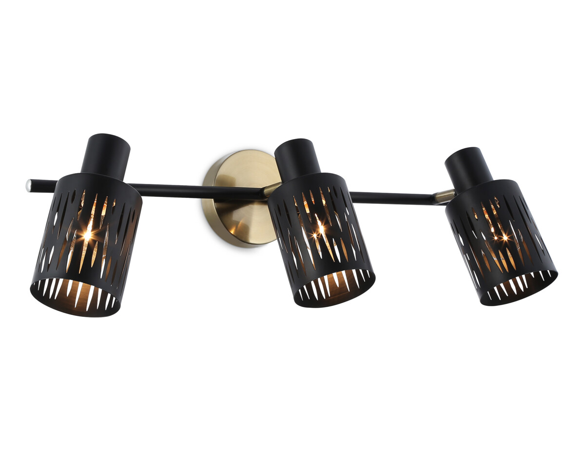 TR8669/3 BK/SB чёрный/бронза E14/3 max 60W 560*100*190 — изображение 6