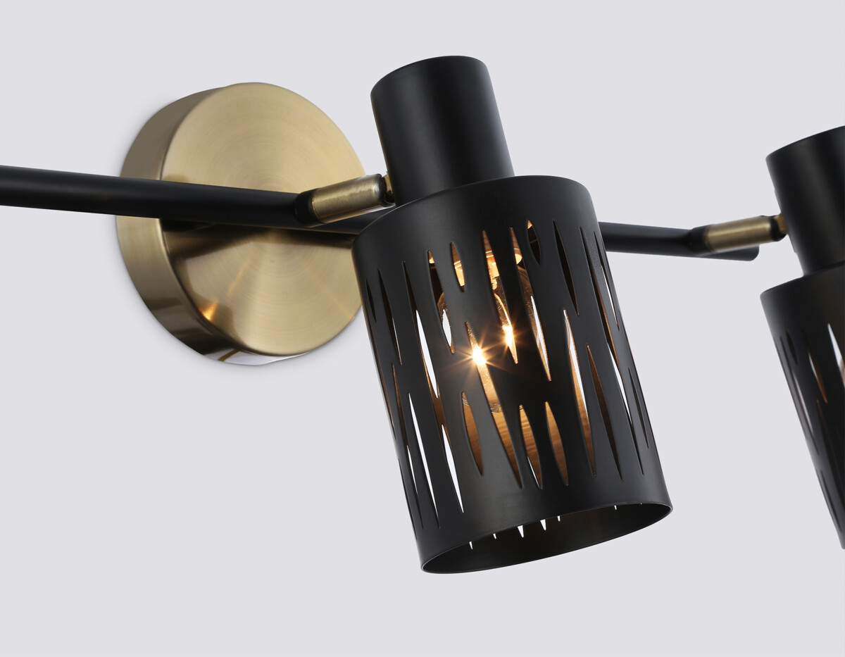 TR8669/3 BK/SB чёрный/бронза E14/3 max 60W 560*100*190 — изображение 3