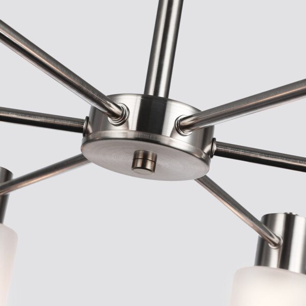 TR9572/6 SN сатин E14*6 max 40W 620*620*385