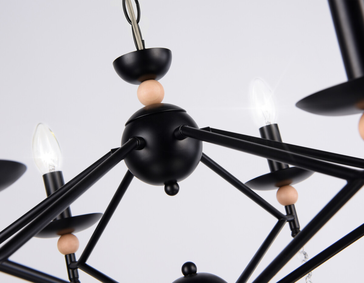 TR9597/6 BK черный E14/6 max 40W D660*880 — изображение 3