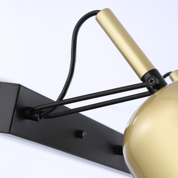 TR97109/3 GD/BK золото/черный E27*3 max 40W D130*223*273*550