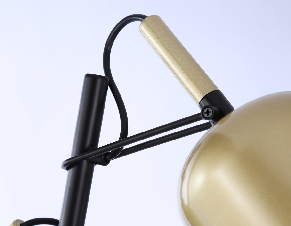 TR97125_macro1 TR97125/2 GD/BK золото/черный E27*2 max 40W D130*223*1460 — изображение 1