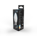 103102207 Лампа Gauss LED Свеча E27 6.5W 550lm 4100К 1/10/50 — изображение 2