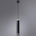 A6110SP-2BK Светильник подвесной ALTAIS 420Lm 4000K Ø50x300мм черный IP20 — изображение 2