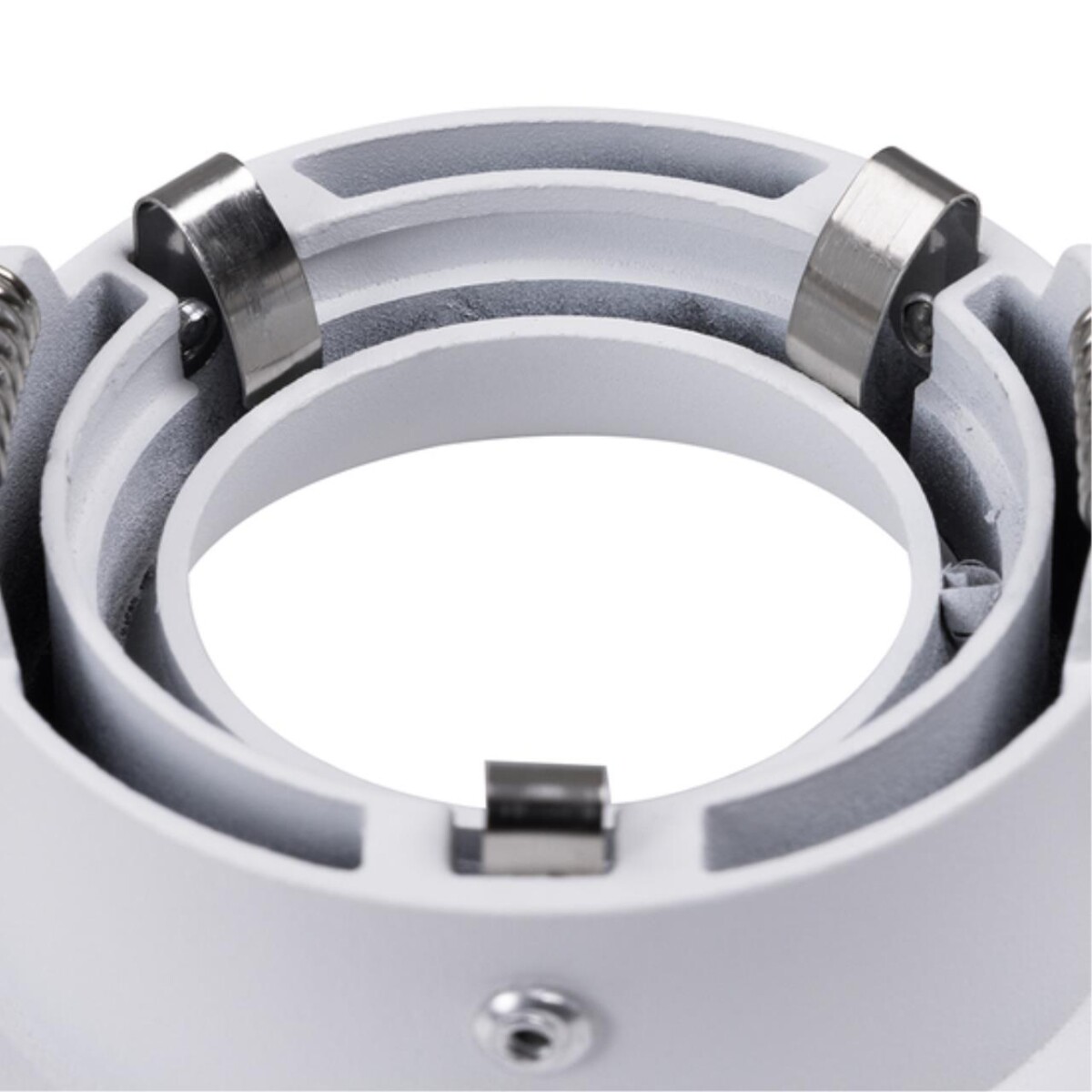 A2863PL-1WH Светильник потолочный встраиваемый CORNO для MR16 Ø84x25мм белый IP20 монтаж Ø75мм — изображение 4