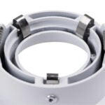 A2863PL-1WH Светильник потолочный встраиваемый CORNO для MR16 Ø84x25мм белый IP20 монтаж Ø75мм — изображение 4