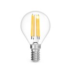105801213 Лампа Gauss Filament Шар 13W 1150lm 4100К Е14 LED 1/10/50 — изображение 2