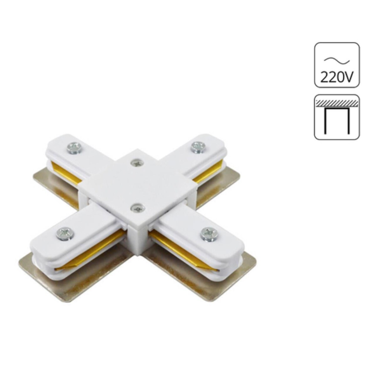 A110033 КОННЕКТОР ДЛЯ ШИНОПРОВОДА (ТРЕКА) + — изображение 1