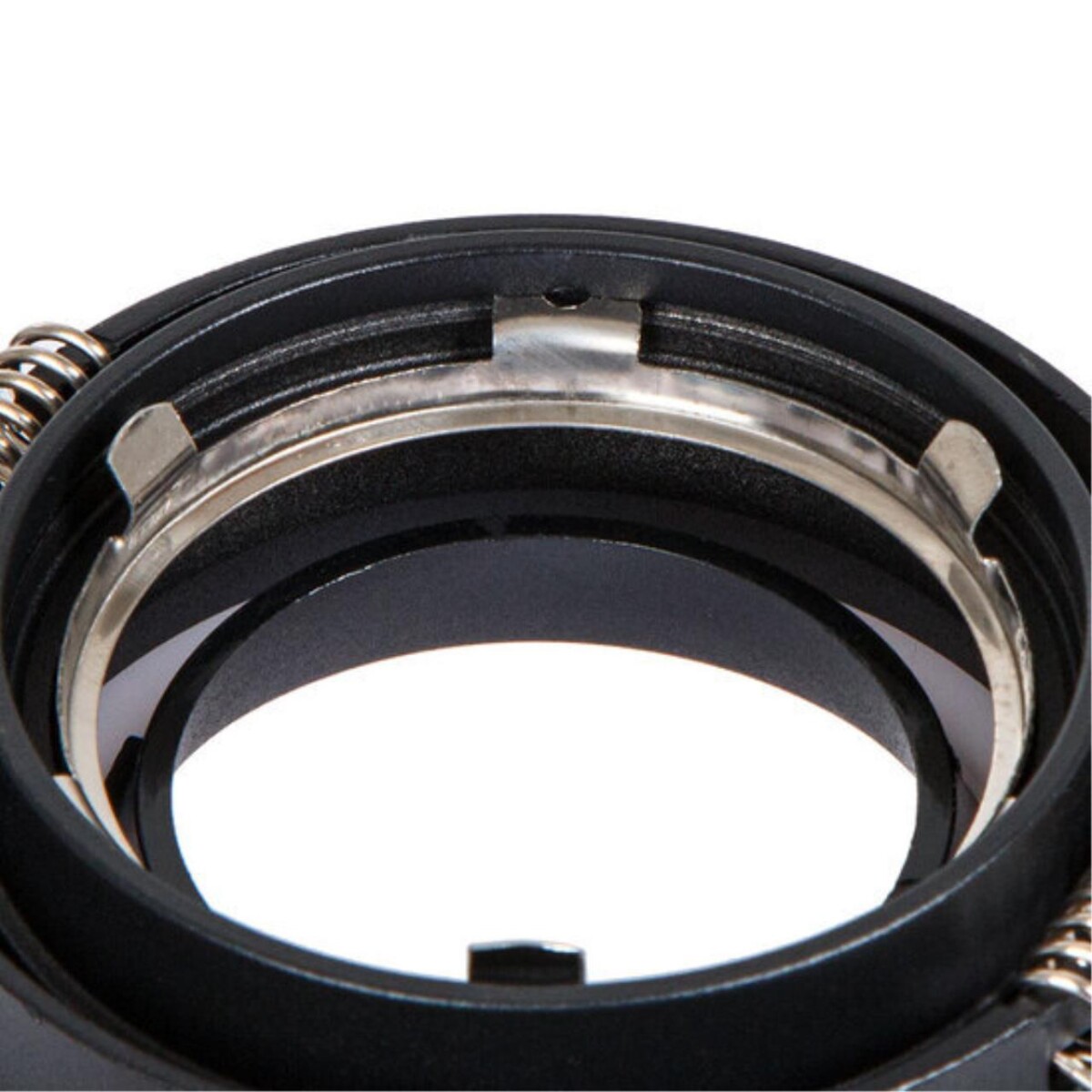 A2464PL-1BK Светильник потолочный встраиваемый IMAI для MR16 Ø92x27мм черный IP20 монтаж Ø82мм — изображение 4