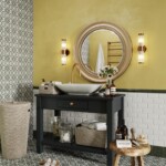 4946/2W DROPS ODL22 507 бронзовый/прозрачный/стекло Настенный светильник с выкл. E14 1*40W IP44 KEPA