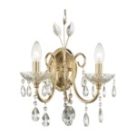 4977/2W HALL ODL23 627 золотой/хрусталь Бра E14 2*40W VERSIA — изображение 2