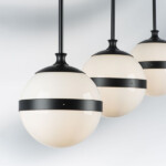 в наличии 813117 Подвес GLOBO 1х40W E14 черный/белый - купить в интернет-магазине Светильники Торг