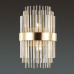 4639/2W HALL ODL20 645 золотой/металл/стекло Бра G9 2*40W 220V IDA — изображение 4