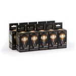 102802106 Лампа Gauss LED Filament A60 E27 6W 600lm 2700К 1/10/40 — изображение 5