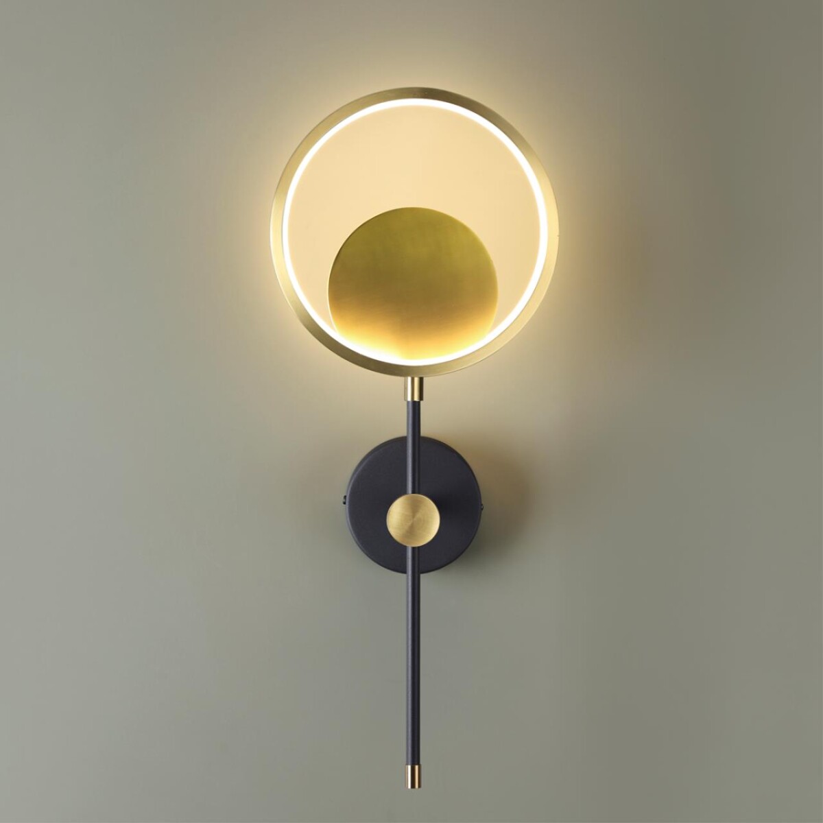 4322/15WL MIDCENT ODL22 305 металл/черный с бронзой Настенный светильник IP20 LED 15W 957Лм 3000K DENZEL — изображение 4