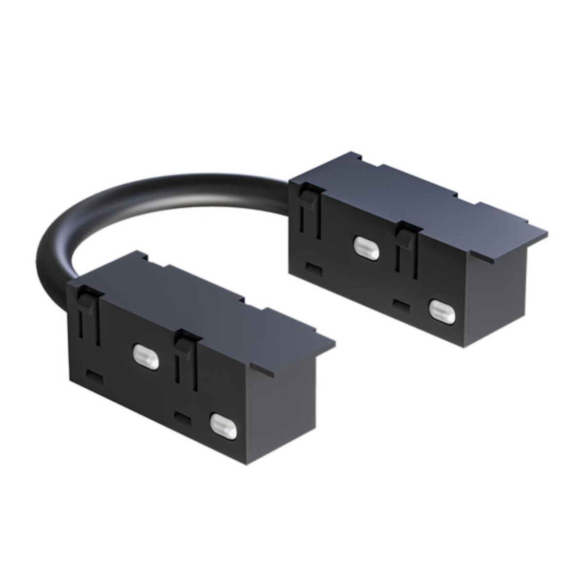 A740406 КОННЕКТОР ДЛЯ ШИНОПРОВОДА (ТРЕКА) ГИБКИЙ OPTIMA — изображение 1