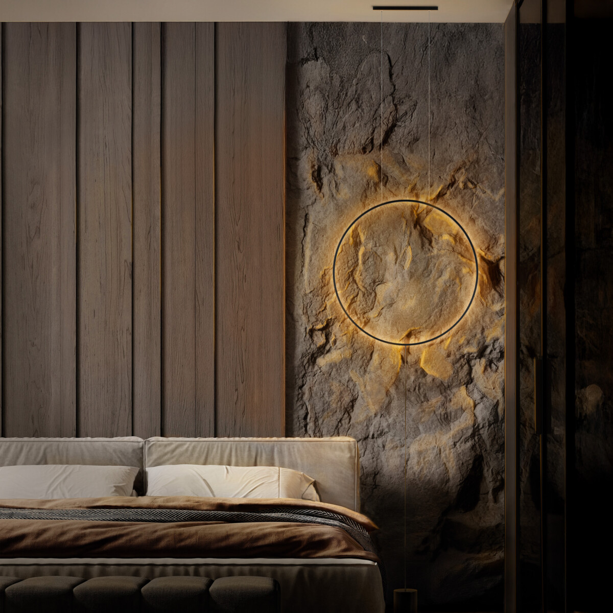 738657 Светильник подвесной UNDINE 20W LED 936LM 120G ЧЕРНЫЙ 3000K — изображение 6