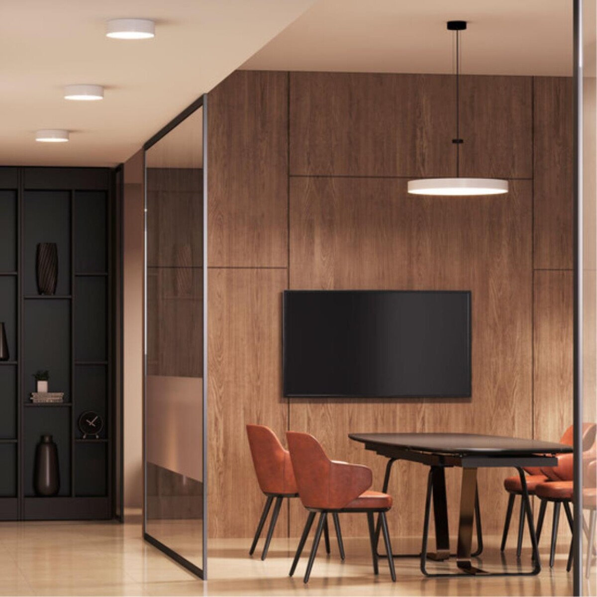 A7399PL-1WH СВЕТИЛЬНИК ПОТОЛОЧНЫЙ FADO 220В 600мм 100Вт 10400Лм 3000К 90+ 110° — изображение 5