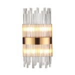 4722/4W HALL ODL20 647 бронзовый/стекло/прозрачный Бра G9 4*33W 220V FOCCO — изображение 3