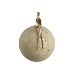 7011/5WL L-VISION ODL25 181 Настенный светильник латунь/камень IP20 LED 1*5W 3000K 220V CONFUCIUS