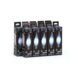 104801205 Лампа Gauss LED Filament Свеча на ветру E14 5W 450lm 4100K 1/10/50 — изображение 5
