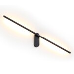 3858/12WB HIGHTECH ODL19 000 черный Настенный светильник LED 12W 710Лм 3000К 220V MILL — изображение 3