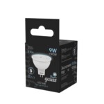 101505209 Лампа Gauss MR16 9W 830lm 4100K GU5.3 LED 1/10/100 — изображение 4