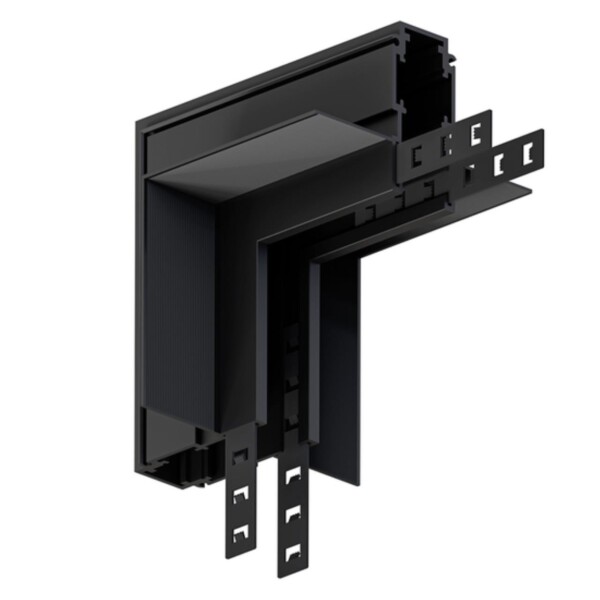 A590906 КОННЕКТОР УГЛОВОЙ ВНУТРЕННИЙ ДЛЯ ВСТРАИВАЕМОГО МАГНИТНОГО ШИНОПРОВОДА (ТРЕКА) EXPERT