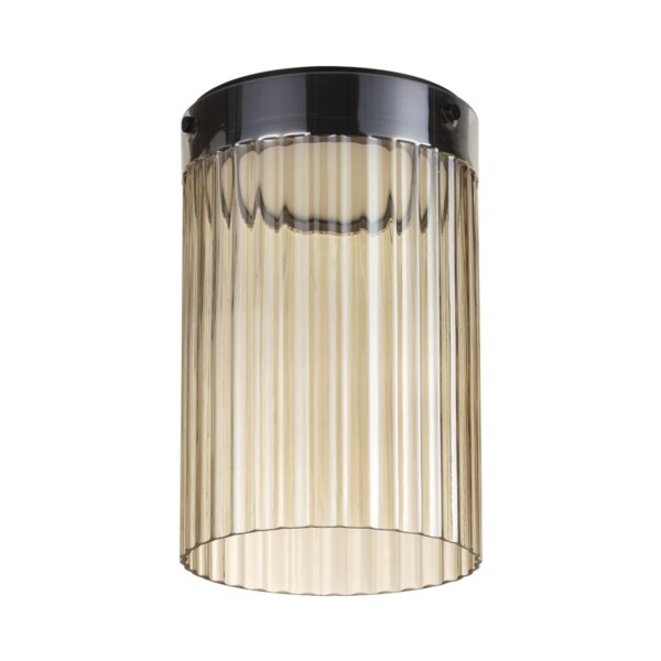 5047/15LC L-VISION ODL24 000 черный/светл.янтарный/металл/стекло Потолочный светильник LED 15W 4000К 1676Лм PILLARI