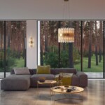 4786/2W HALL ODL21 420 золото/металл/стекло Бра E14 2*40W VIKETA