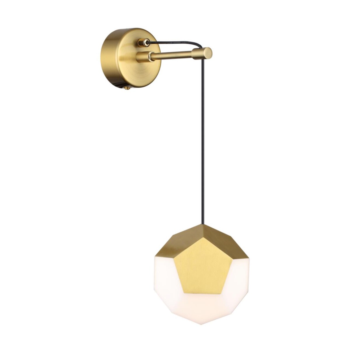 4305/7WL HIGHTECH ODL22 000 золото Настенный светильник LED 7W 420Лм IP20 BINGO — изображение 3