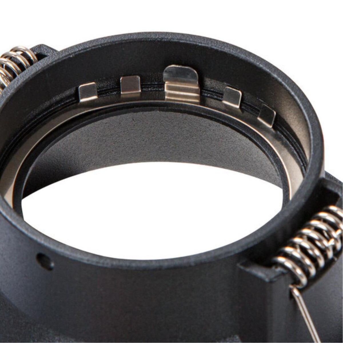 A2864PL-1BK Светильник потолочный встраиваемый DASH для MR16 Ø86x40мм черный IP20 монтаж Ø77мм — изображение 4