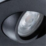 A2867PL-1BK Светильник потолочный встраиваемый GIRO для MR16 Ø95x38мм черный IP44 монтаж Ø75мм — изображение 4