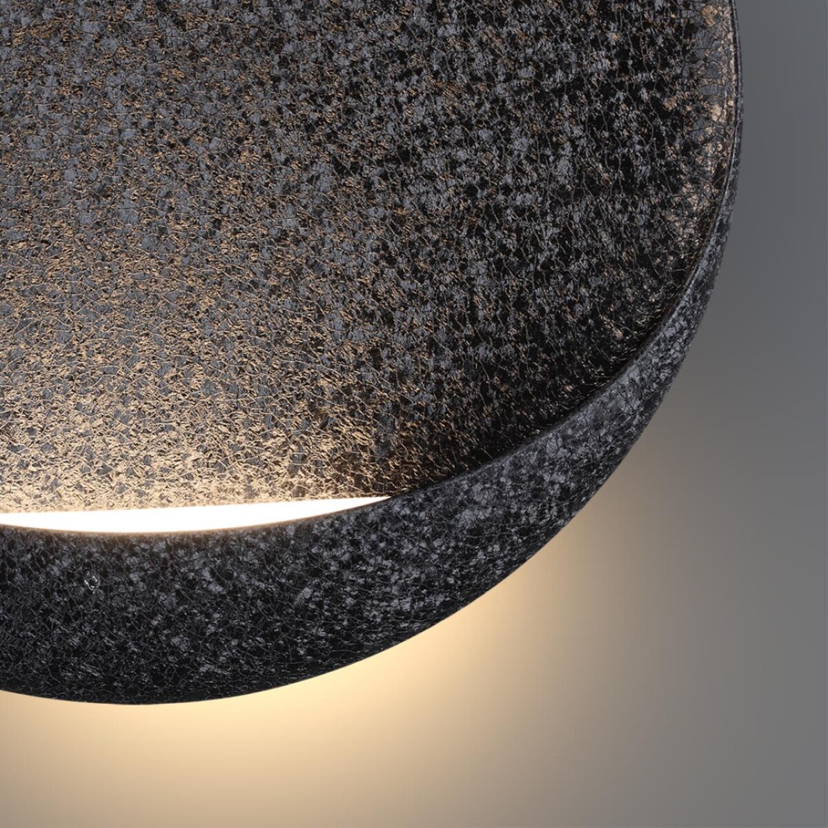 7003/7WL HIGHTECH ODL25 297 Настенный светильник черный ice crack/акрил IP44 LED 7W 231Лм 3000K CRI > 90 VELA — изображение 5