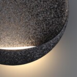 7003/7WL HIGHTECH ODL25 297 Настенный светильник черный ice crack/акрил IP44 LED 7W 231Лм 3000K CRI > 90 VELA — изображение 5