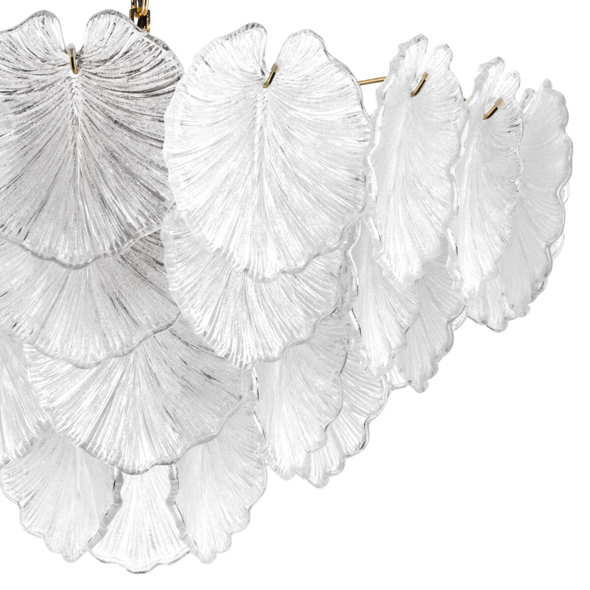 799122 Люстра RETRO 12х8W (led) E14 ЗОЛОТО/ПРОЗРАЧНЫЙ — изображение 7