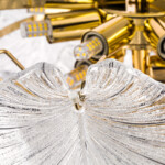 799122 Люстра RETRO 12х8W (led) E14 ЗОЛОТО/ПРОЗРАЧНЫЙ — изображение 14